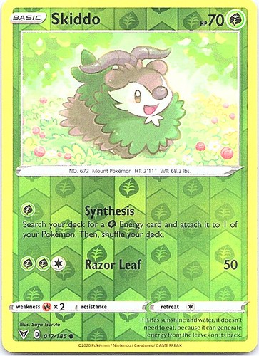 Skiddo reverse holo common - skiddo,