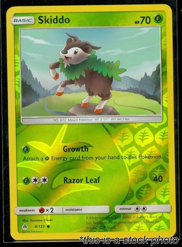 Skiddo reverse holofoil - skiddo, 9/131